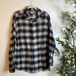 mens Neutral Flannel